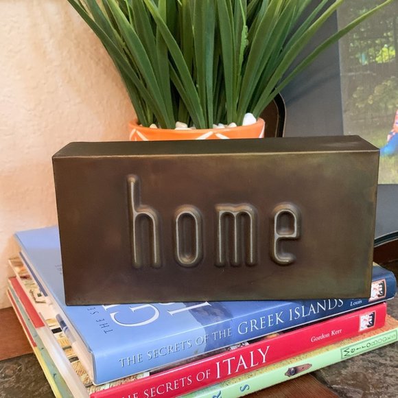 Other - Tabletop or Wall Decor - Metal Plaque - Home